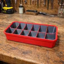 Fits Milwaukee Packout Low Profile Storage Tray Red 1 Organizer