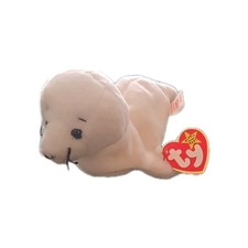 Ty Beanie Baby Seamore the Seal Style 4029, DOB 12-14-96
