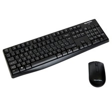 EquaTech Wireless Keyboard and Mouse Windows and Mac OS Compatible New UK