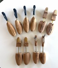 Lot Of 5 Pairs Shoe Trees Men s Sz M L Woodlore Stratton Rochester Nordstrom