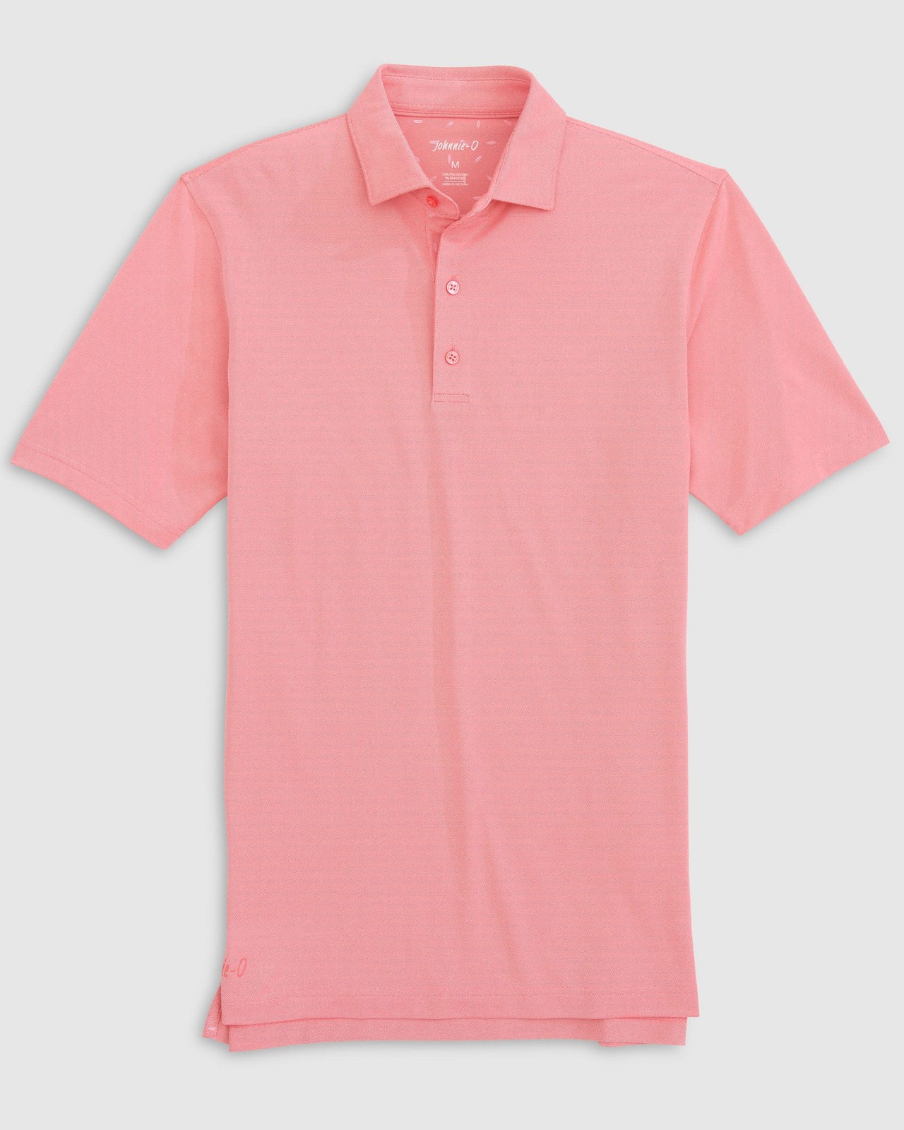 johnnie-O Streels Solid Mesh Performance Polo Candy