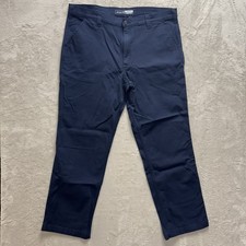 Carhartt Rugged Flex Relaxed Fit Canvas Pants 102291-412 Mens Size 40x32 Blue