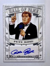 2016 Leaf Signature Series Wrestling Hall of Fame #HOF10 Pete Rose