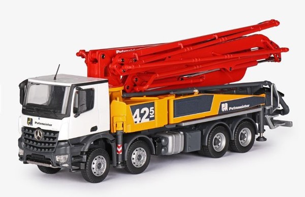 Conrad - MERCEDES-BENZ Arocs 8X4 Mit Betonpumpe Putzmeiter M42-5RZ - 1/50 - C...-image