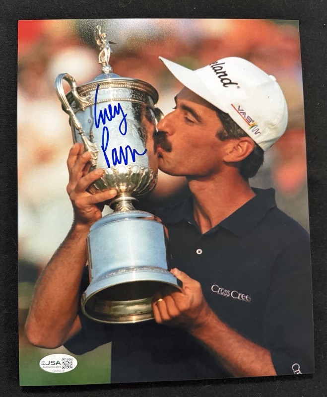 Corey Pavin Signed 8x10-1995 US Open Champion Shinnecock - Ryder Cup Captain JSA