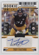 2024 Panini Contenders Rookie Ticket Hobby Troy Fautanu #186 Auto 1e1o