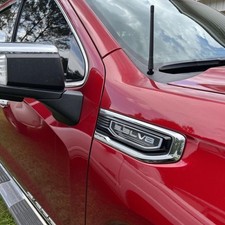 7 Inch Short Antenna Mast for Chevy Silverado GMC Sierra 2006-2025 Models