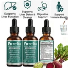 Purelia Liver Restore, Complete Liver Support Supplement with Milk Thistle, Dand