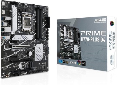 ASUS Prime H770-Plus D4 Intel Sockel 1700 Mainboard Intel H770 USB-C 3.1 M.2