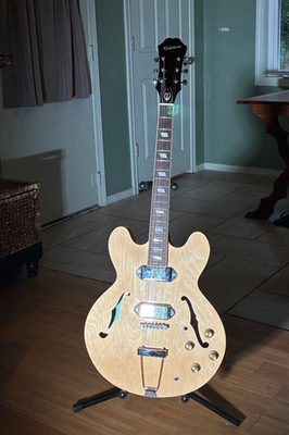 guiter「Casino Epiphone CH」 case w/hard Korea factory Peerless VC Casino Epiphone 2006 ギター