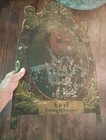 Antique Hand Painted Metal Plaque Karl Konung af Rumenien (Romanian King) As Is — photo 7