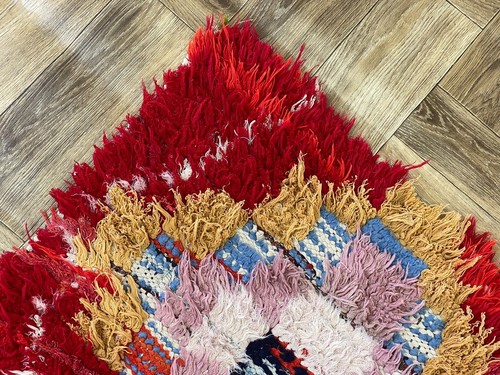 2x8.8ft,Modern Runner Rug,Vintage Entryway Runner,Handmade Living Room Rug - Picture 10 of 13