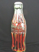 Coca-Cola Tin - Unique Realistic Coke Bottle Replica - New!