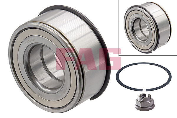 FAG 713 6309 20 Wheel Bearing Kit For Renault-image