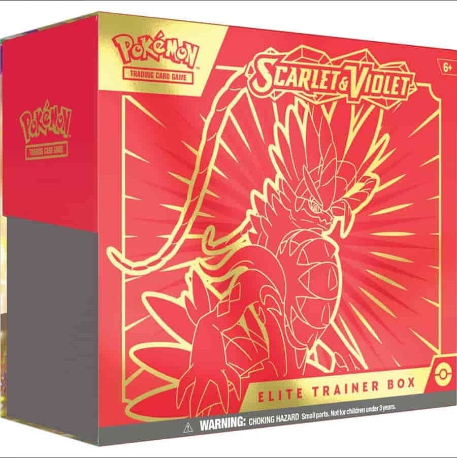 Pokémon Tcg: Scarlet & Violet Elite Trainer Box (miraidon) - En