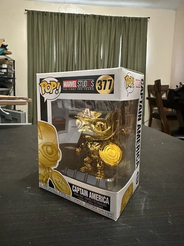 Funko Pop! Vinyl: Marvel - Captain America #377 - The First Ten Years