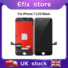 For iPhone 7 LCD Screen Replacement Digitizer 3D Touch Retina Display -BLACK UK