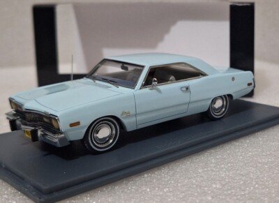 Dodge Dart Swinger 1973 Light Blue 1:43 Neo 44405 EXTREMELY RARE