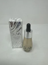 Suva Beauty IMPERIAL Liquid Chrome Illuminating Drops White Gold 15mL/0.5oz. New