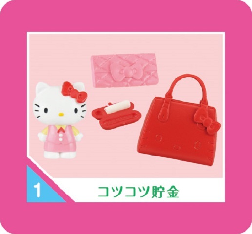 Re-Ment Miniatures Sanrio Hello Kitty Office Lady OL Life Full set