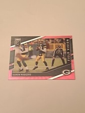 2022 Panini Donruss Elite Football Field Vision Pink #FV4 Aaron Rodgers