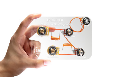 920D Custom LP50-SPLIT Pre-Wired Wiring Harness w/Coil Split Mod for Les Paul