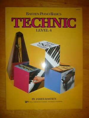 Bastien Piano Basics Technic Level 4 by James Bastien ... WP219 | eBay