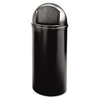 Rubbermaid Commercial 15 Gal Polyethylene Round Marshal Classic Trash Can... Rubbermaid Commercial 15 Gal Polyethylene Round Marshal Classic Trash Can...