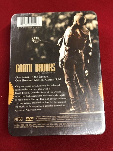 Garth Brooks: The Entertainer DVD 5 Disc Set 2018 Collector Tin Brand New Sealed - Picture 2 of 5