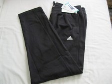Adidas Women  s Relaxed Fit Tapered Legs Fleece Pant /Jogger- black, XL 0906 