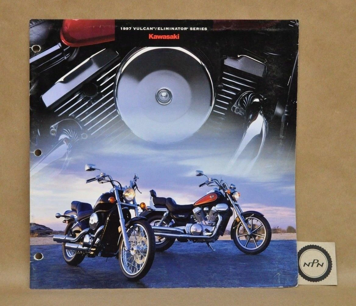 1997 Kawasaki Vulcan 1500 800 750 Eliminator 600 500 LTD Specifications Brochure