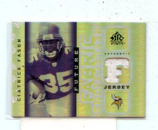 CIATRICK FASON 2005 Upper Deck Reflections Future Fabric Jersey #FFR-CI
