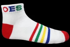 Order of the Eastern Star OES Multi-Color Ankle Socks-New!