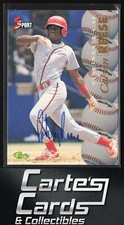 Calvin Reese 1995 Classic Five Sport #NNO Autographs Cincinnati Reds Auto
