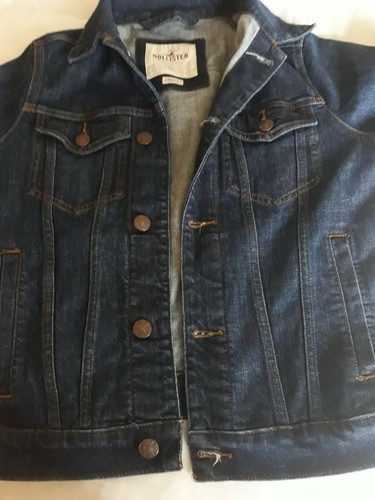 Hollister denim jacket XS stretch 