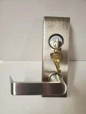 NEW Dorma 9000 Trim YR08 w/CYL 626 Exit Device Trim, Wide Stile Escutcheon, Yx08