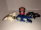 Saban Vintage 1995 Power Rangers WOLF, FROG, GORILLA, EAGLE NINJA ZORDS Mcd