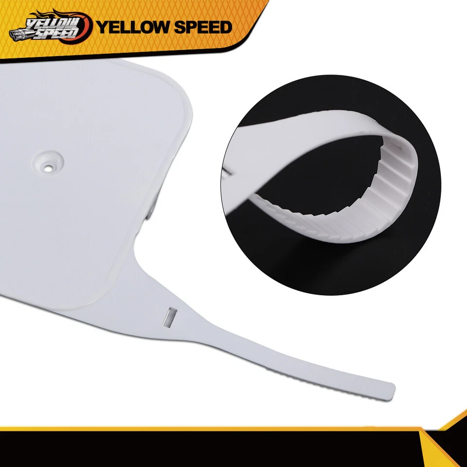 Placa de número delantera apta para Honda XR70 XR80 XR100 R 1987-2000  Foto 4 de 4