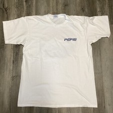 Vintage 90s Pepsi Cola Single Stitch T-shirt Sz L/XL USA Made