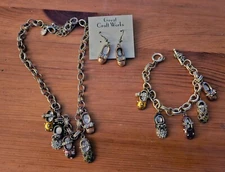 Great Craft Works shoe charm necklace, bracelet, & earrings