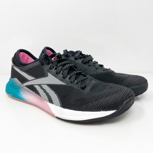 Reebok Womens Nano 9 FU7574 Black Running Shoes Sneakers Size 9 | eBay
