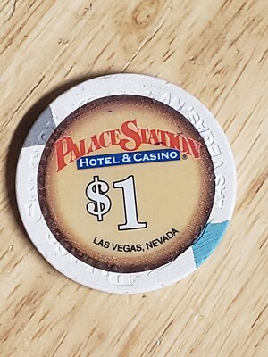 1.00 Chip from the Palace  Station Casino Las Vegas Nevada 