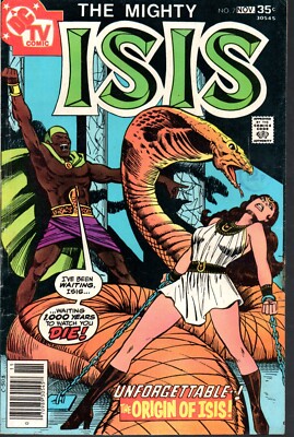 DC COMICS THE MIGHTY ISIS #7 (1977) 1ST PRINT F