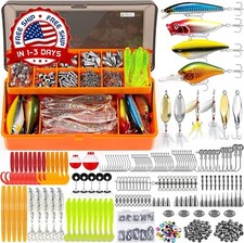 353 Pcs Nuevos Señuelos de Pesca de Minnow para Agua Fresca, Agua Salada NEW US