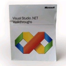 Microsoft Visual Studio .NET Walkthroughs Pro 2001 Papeeback - Good