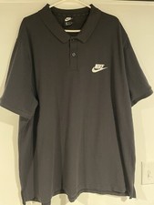 Nike 3XL Men's Golf Pique Polo Black Standard Fit