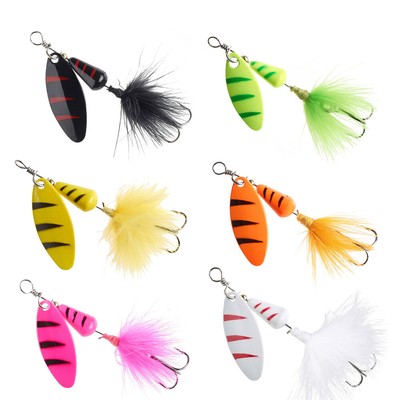 Colonel Spinner Fuzzy Spinner Gr.1 - Gr.4 UV Active Forelle Döbel Barsch Köder