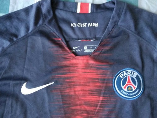 Camiseta Maillot Shirt PSG Paris Nike 10 NEYMAR Season 2018 Size S - Foto 6 di 10