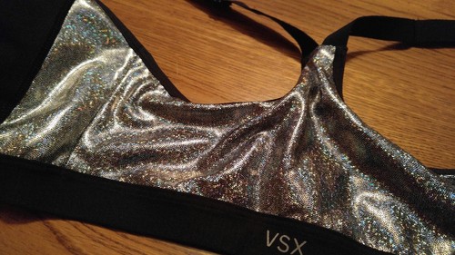 Victoria's Secret VSX Knockout front close sport 32DD fashion show holographic - Picture 7 of 11