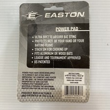 Easton Power Pad Baseball et Softball Bat Grip Absorbeur de piqûres